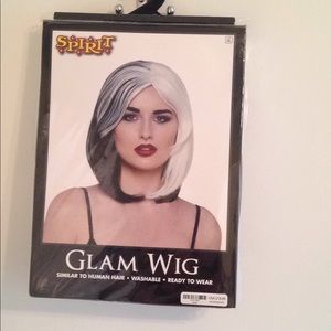 Black and White Wig